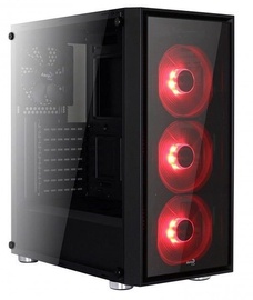 Aerocool Quartz Red Midi-Tower Black