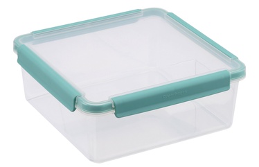 Plast Team Copenhagen Food Storage Box 22x22x8.5cm 2.5l Green