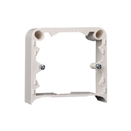 Монтажная коробка для открытого монтажа Liregus Alfa Single Central Frame PMD-003 White