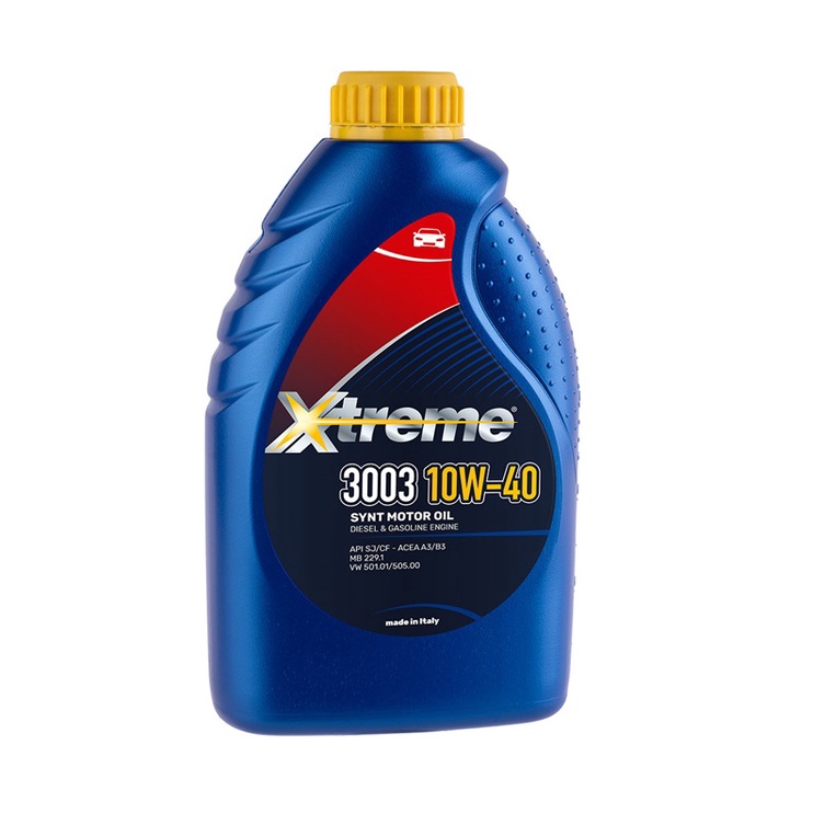 Машинное масло Xtreme 10W - 40, синтетический, для легкового автомобиля, 1 л
