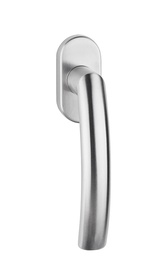 Оконная ручка Metal-Bud Proxima, серый/нержавеющей стали