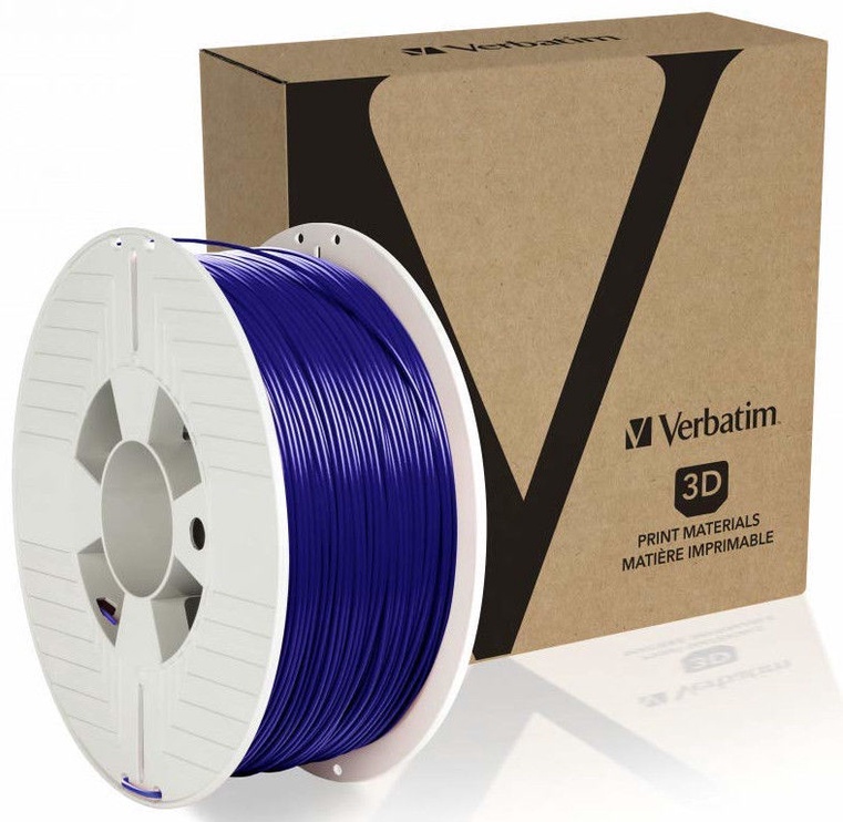 Palīgmateriāli 3D printeriem Verbatim PET-G Filament Cartridge, zila