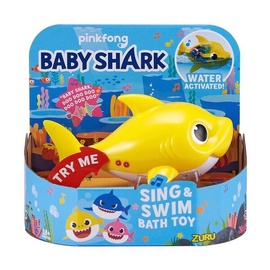 Rotaļu dzīvnieks Zuru Baby Shark, dzeltena