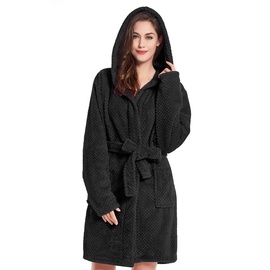 Hommikumantel DecoKing Sleepyhead, must, XL