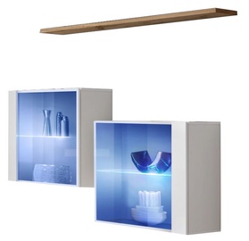 ASM Switch SB III Hanging Cabinet/Shelf Set White/Wotan