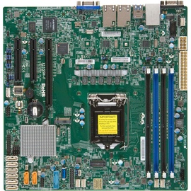 Serverių pagrindinė plokštė Supermicro MBD-X11SSH-F-O