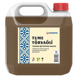 Смола для дерева Eskaro, темно коричневый, 1 l