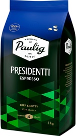 Kohvioad Paulig Presidentti Espresso, 1 kg