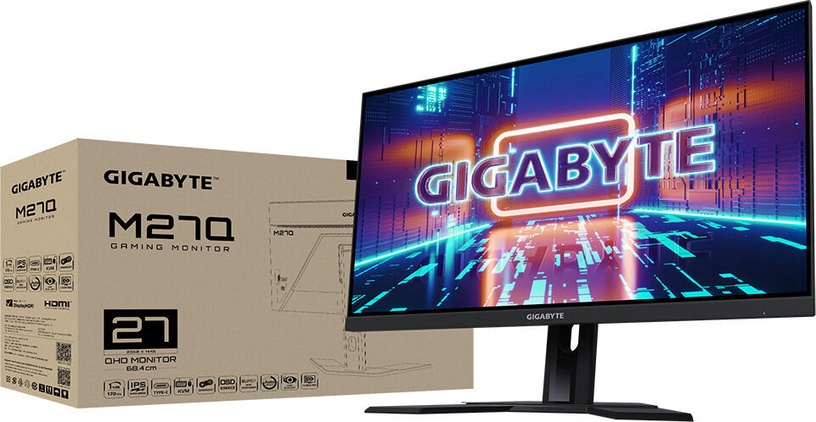 Monitor Gigabyte 27 M27Q GAMING, 27", 0.5 ms