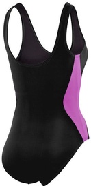 Купальник, для женщин Beco Shaping Classic Suit, черный/розовый, 48C