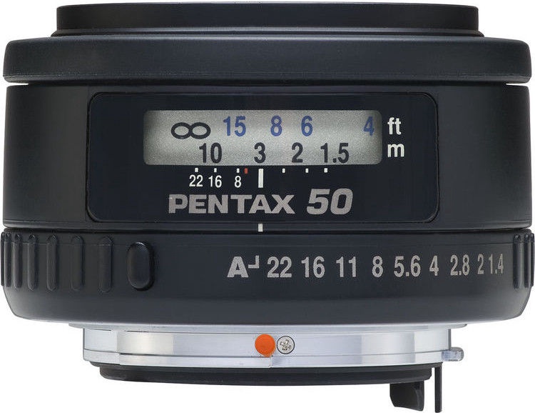 Objektīvs Pentax FA 50mm f/1.4, 220 g