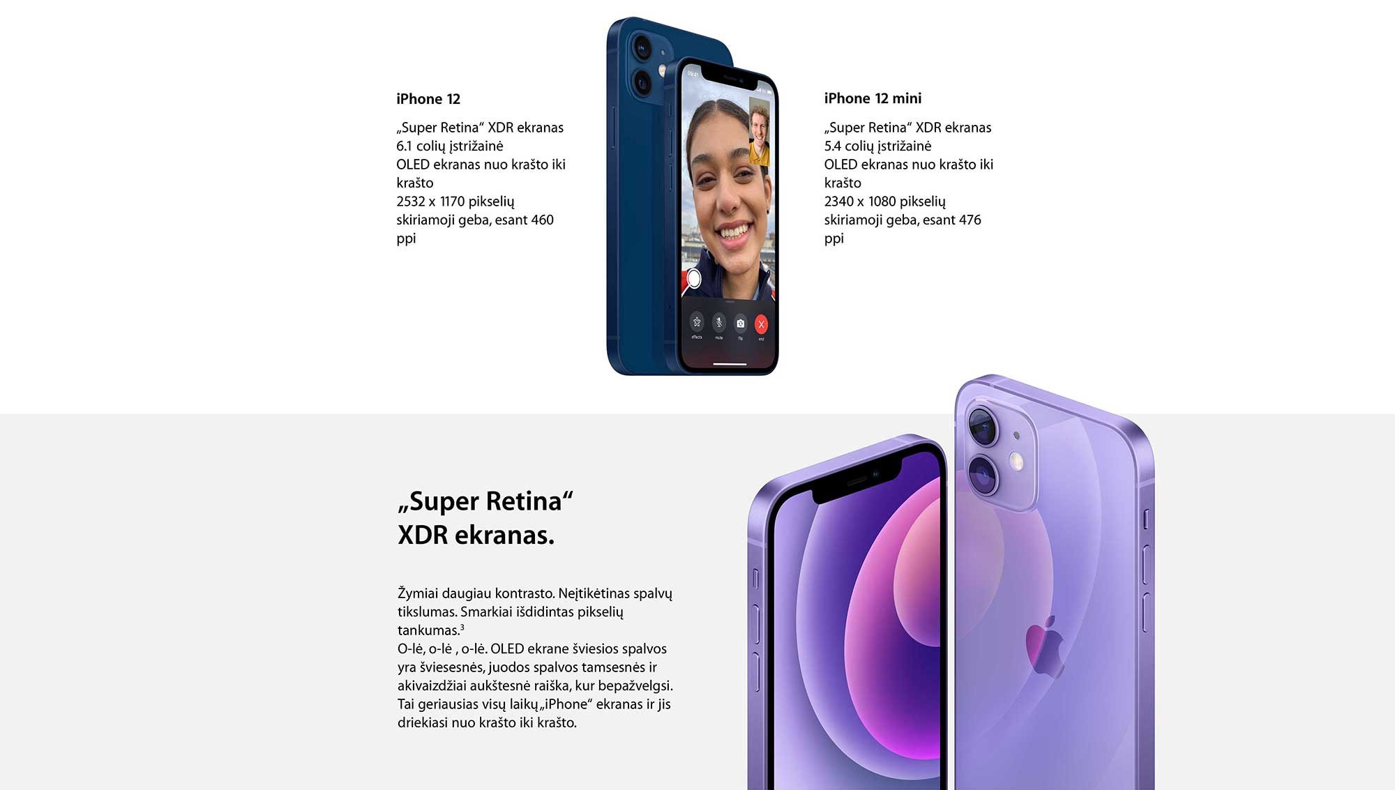 Mobilusis Telefonas Apple Iphone 12 Pro Mėlynas 256gb Senukai Lt