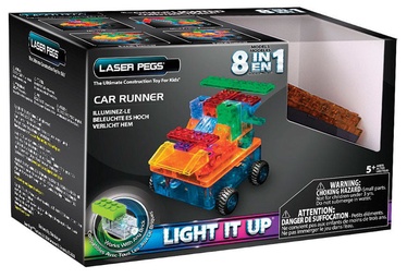 Laser Pegs 8 in 1 Car Runner