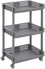 Songmics Storage Rack Grey 36.5x28x61cm
