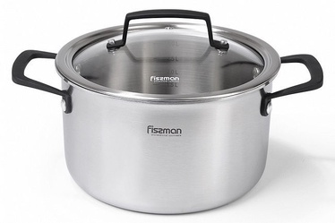 Fissman Loren Casserole With Glass Lid D24cm 6l
