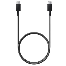 Зарядное устройство Samsung, USB/USB Type-C, черный