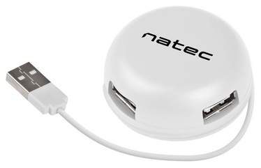 Natec Bumblebee USB 2.0 4-port Hub White