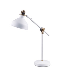 Galda lampa HD1412 25W E27, balta