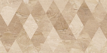 Плитка, каменная масса Golden Tile Marmo Milano, 60 см x 30 см, многоцветный/песочный