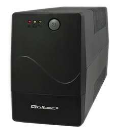 UPS sprieguma stabilizators Qoltec UPS Monolith 1000VA / 600W