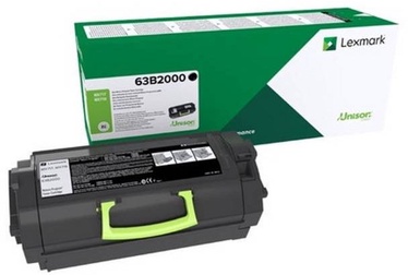 Tonera kasete Lexmark, melna