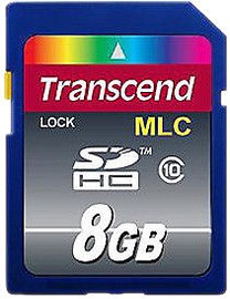 Карта памяти Transcend, 8 GB