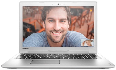 Nešiojamas kompiuteris Lenovo IdeaPad 510-15ISK White 80SR00MKPB_W10