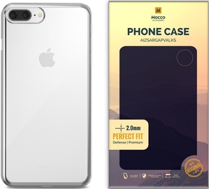 Mocco Original Clear Silicone Case For Apple iPhone 7 Plus Transparent 2mm