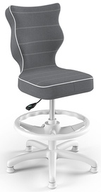 Детский стул Entelo Petit Black HC+F Size 4 JS33 White/Dark Grey, 370x350x950 мм