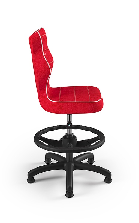 Bērnu krēsls ar riteņiem Petit HC+F VS09, sarkana, 30 cm x 89.5 cm