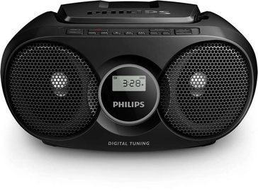 Магнитола Philips AZ215B/12, 3 Вт, черный