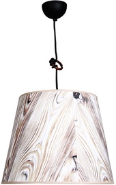 Wofi Ancona 60W E27 Black/Wood 060206