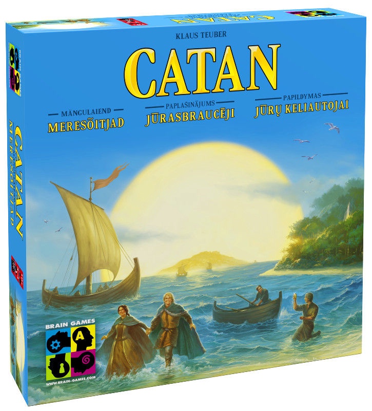 Täiendus lauamängule Catan Brain Games Catan Seafarers, LT LV EE