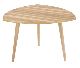 Kafijas galdiņš Halmar Coma Natural Ash, 730x730x470 mm