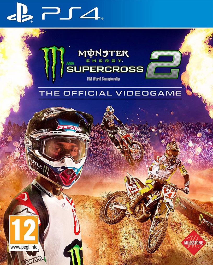 PlayStation 4 (PS4) mäng Milestone Monster Energy Supercross 2 - The Official Videogame
