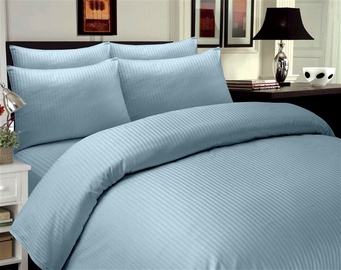 Gultas veļas komplekts Domoletti Stripes Blue, 140x200/50x70 cm