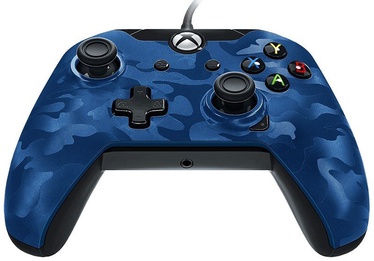 Игровой контроллер PDP Wired Controller Blue Camo