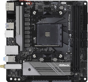 Mātesplate ASRock B550M-ITX/ac