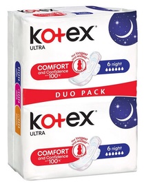 Kotex Ultra Night Pads Duo Pack 12pcs