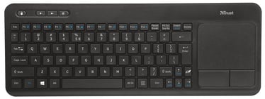 Клавиатура Trust Veza EN, синий/черный, беспроводная