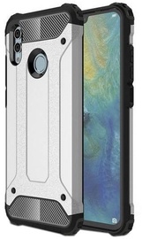 Hurtel Hybrid Armor Back Case For Huawei P Smart 2019 Silver