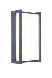 Lampa Lutec Clqubo 5193001118, 18W, LED, IP54, antracīta