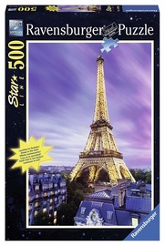 Puzle Ravensburger Star Line Beautiful Eiffel Tower, 500 gab.