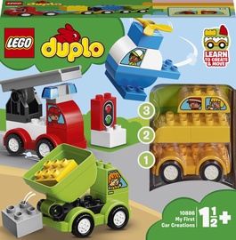 Konstruktors LEGO Duplo Manas pirmās būvējamās mašīnas 10886, 34 gab.