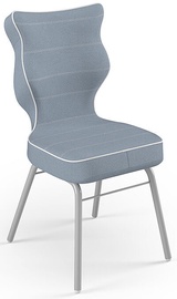 Детский стул Entelo Solo Size 4 JS06, синий/серый, 340 мм x 775 мм