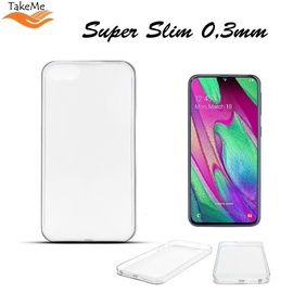 TakeMe Ultra Slim 0.3mm Back Case Samsung Galaxy A40 (A405F/A405FN) Transparent
