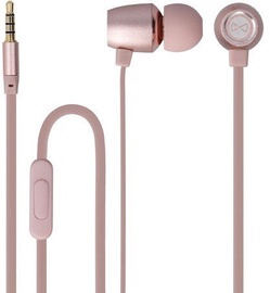 Ausinės Forever MSE-100 In-Ear Earphones Rose Gold