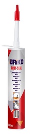 Baltas universalusis akrilinis hermetikas Briko, 300ml