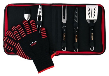 Gizzo BBQ Tool Set & BBQ Gloves