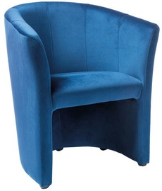 Fotelis Signal Meble TM-1 Velvet Blue, 67x47x76 cm